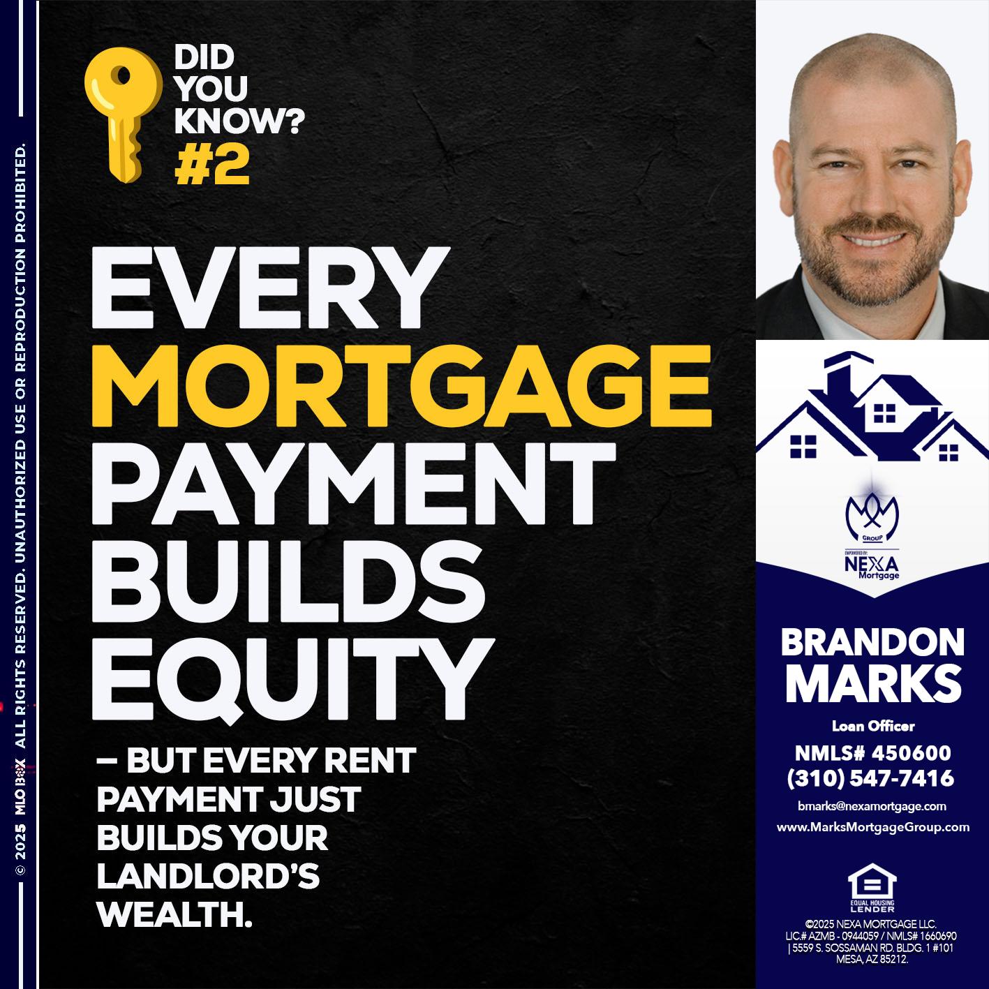 DID YOU KNOW? - Brandon Marks -Mortgage Broker