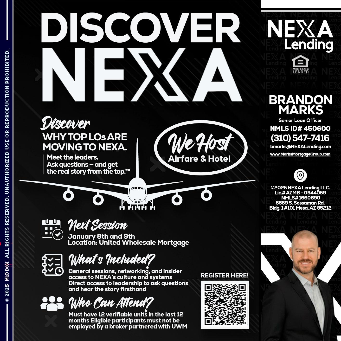 DISCOVER NEXA - Brandon Marks -Mortgage Broker